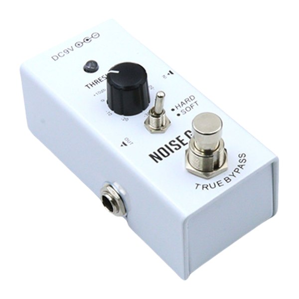 Brusreduceringspedal Metall Brusundertryckare Effekt Gitarr Brusgrind Pedal