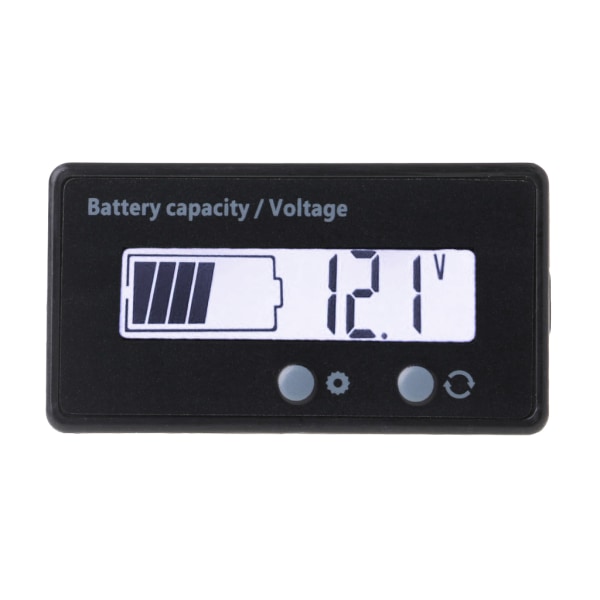 12V/24V/36V/48V batterikapacitet & volttestare för litiumbatterier hållbar