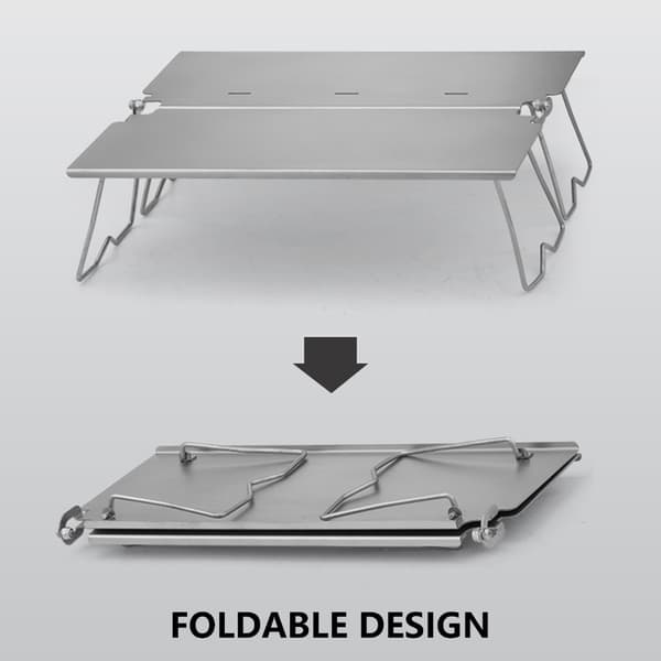 Camping Picnics Letvægts Foldbart Campingbord Pladsbesparende Picnics Bord