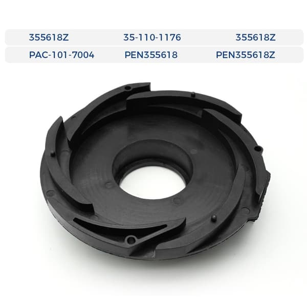 Erstatningsdiffusor for dammpumpe 355618ZZZ for 1,5HK 2HK dammpumpe