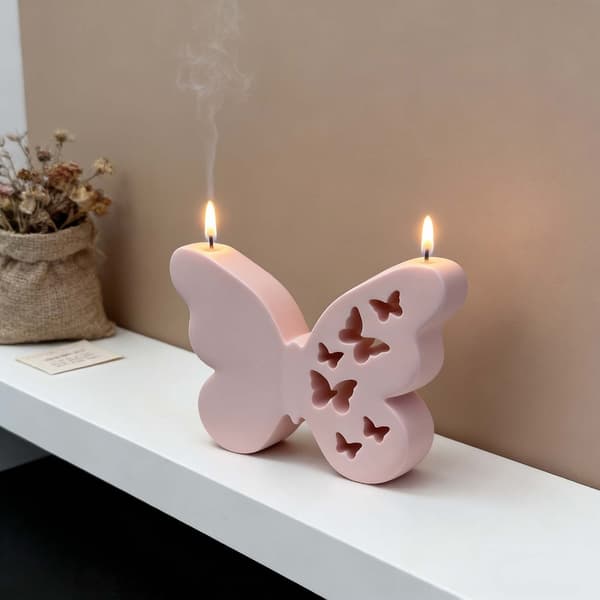 Solid matsikker silikonform sommerfuglform kunst