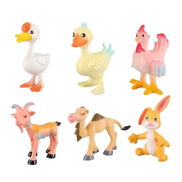 Getmodell Realistisk Tuppdjursfigur för samling och visning