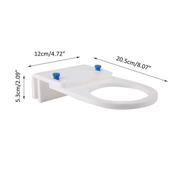 Justerbart akryl filter sok montering beslag filter pose holder til akvarier