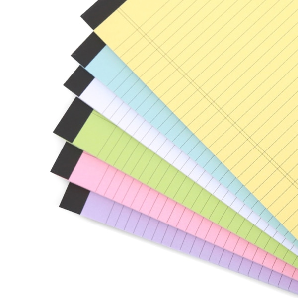 Anteckningsblock, Små Legal Blocks, College Ruled Legal Anteckningsblock, Fodrade block av papper Skrivblock Anteckningsblock för kontor, företag