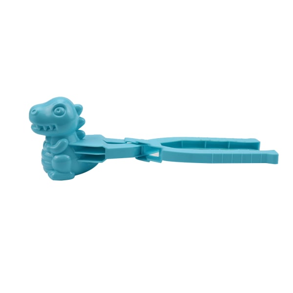 Dinosaurieformad snöbollsmaskin Clip Snow Sand Form Tool för barn Sportverktyg