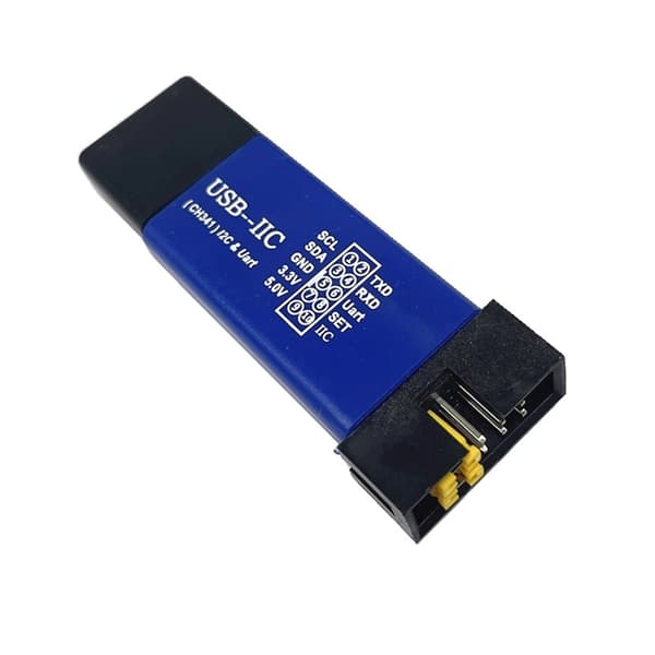 3.3V 5V Kompatibel USB til I2C Programmer Emulator til Flere Platforme