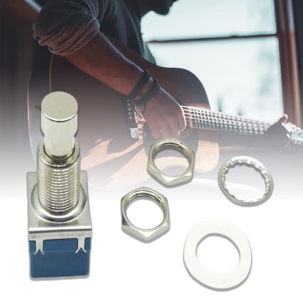 5 st Gitarr Effekter Pedal 3PDT 9 Pin Box Stomps Fotpedal Gitarrtillbehör