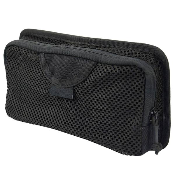 Kompakte bærere Utility Admin Pouch tasker 7,5x5x2 tommer Black