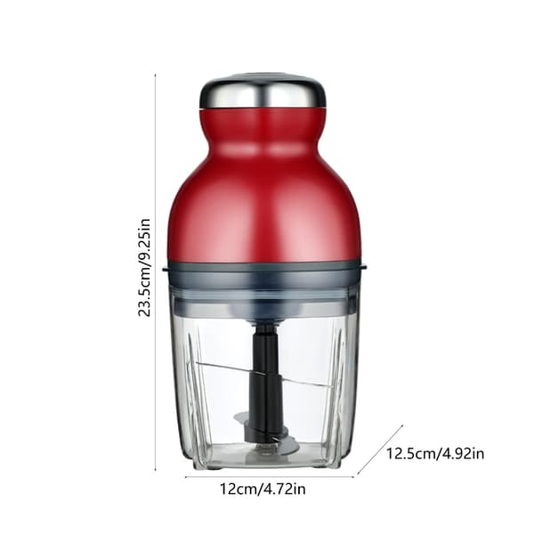 Multifunktionel 900ML elektrisk foodprocessor, mixer og kødhakker