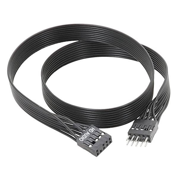 HDAudio 9pin Header Computer Emolevyn etulevyn äänen jatkokaapeli 20/30/50cm
