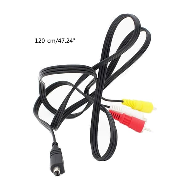 120CM A/V RCA - 10-nastainen VMC 15FS -sovitinkaapeli kameralle