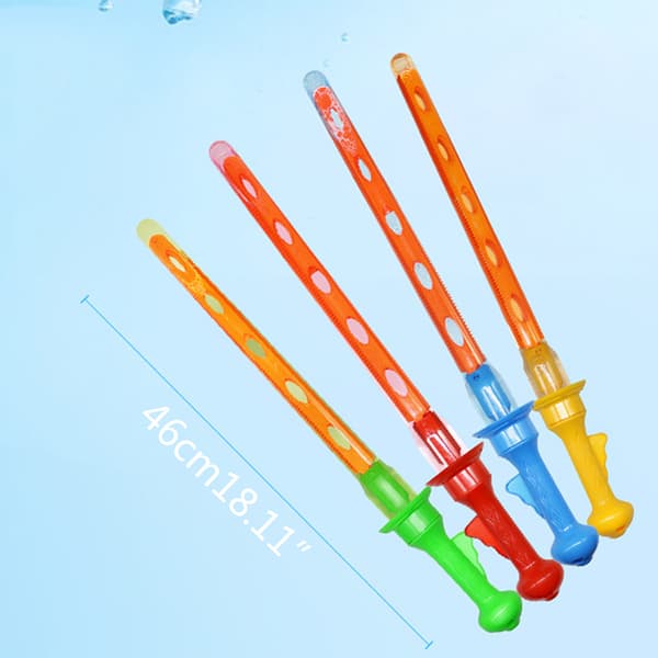 46CM Stora Bubblor Västerländsk Svärdformade Bubbelpinnar Barn Tvålbubbla Leksak Utomhus