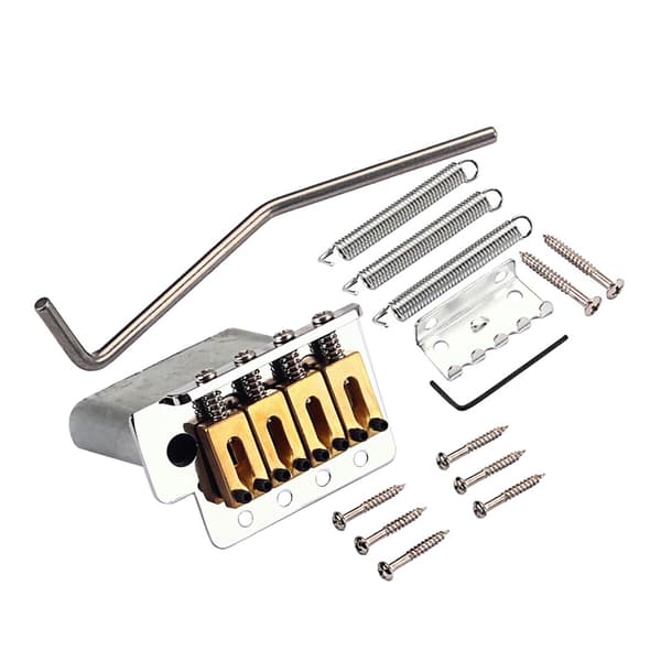 4-strängars gitarr tremolo brygga set med monteringsskruvar kit gitarrdelar