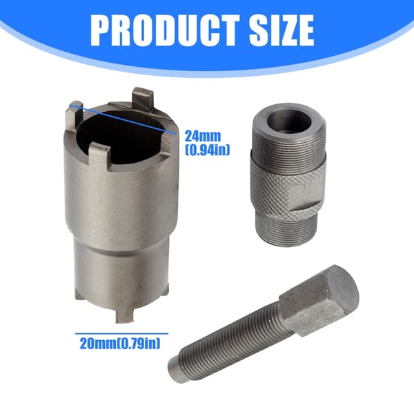 Solid metallmutterfjerner for Gy6 CG25 JH70 SG50 50cc-150cc motorsykkelmodeller