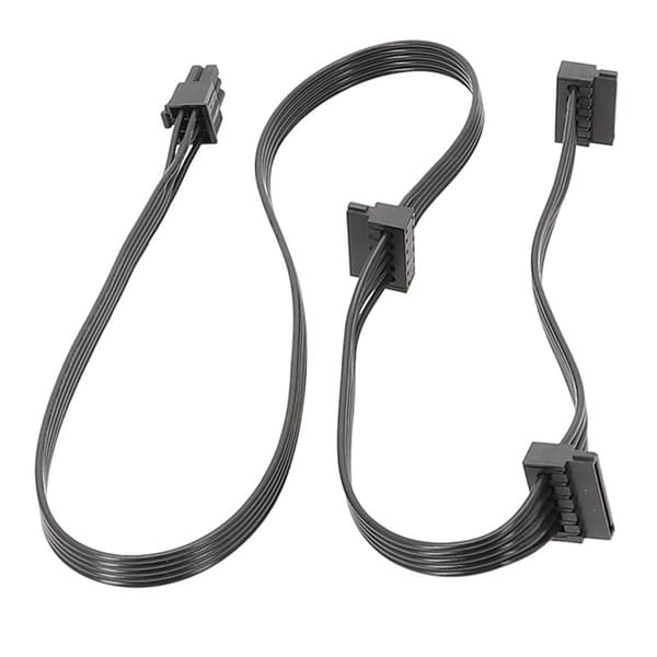 6Pin til SATAX3 15PinSATA Harddisk Strømadapterkabel til Corsair RM RMX