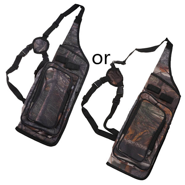 til Arrow Quiver Justerbar Bueskydningstaske Bueskydning til Arrow til Case Holder Jagt tilbage til Arrow Quiver Tube med ryg