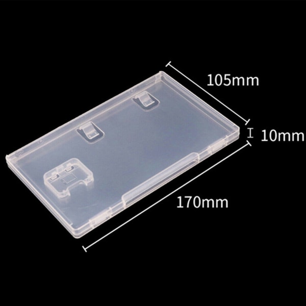 Bärbar spelkort lagringshållare case Cartridge kortplats Micro-SD minneskort Box speltillbehör Skydd- för NS