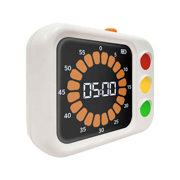 Tidsstyringsværktøj Digital Timer 60 Minutters Nedtælling Trafiklys Timer