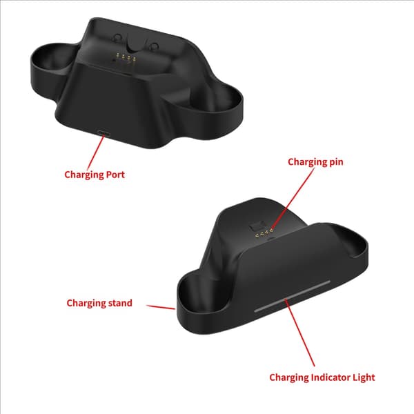 Trådløs Game Controller Ladestation til G7 Opladerbase