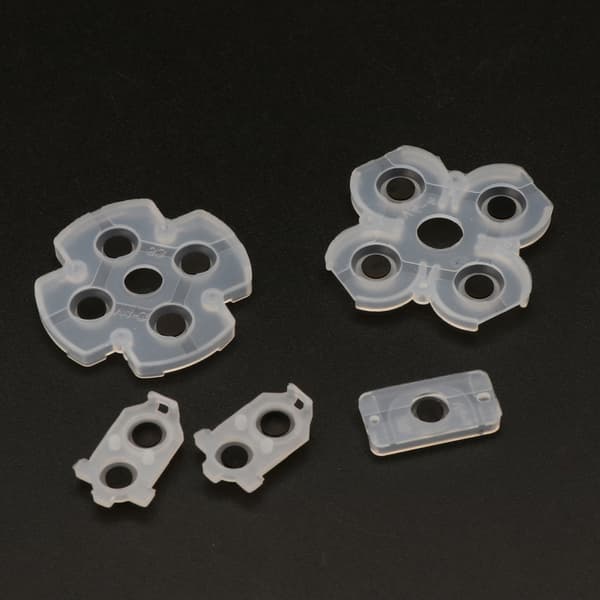 1 Sæt Silikone Ledende Gummipuder Reparation til  Controller