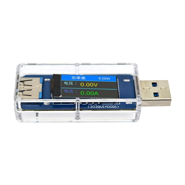 Professionel USB-strømskærm med digitalt display strømmåler tester
