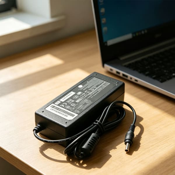 Standard 6,5 mm udgang Strømforsyning 19V 3,42A til computerdele