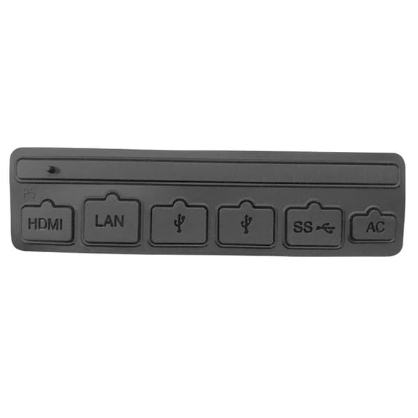7 Stk Silikone Støvstik Sæt USB Interface Anti-støv dæksel Støvtæt stik til spilkonsol USB interface tilbehør