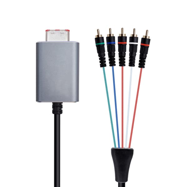 Digital AV-utgång Hög kvalitet för bildljud 5RCA-adapter