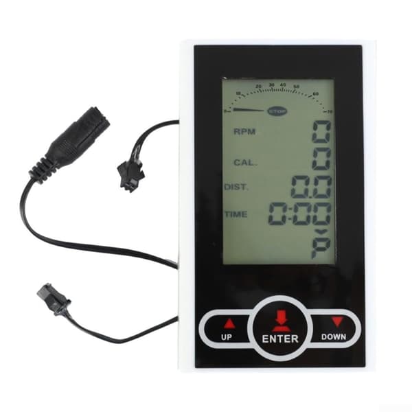 LCD-skjerm speedometer for stasjonær sykkel, speedometer, treningsdataopptaker