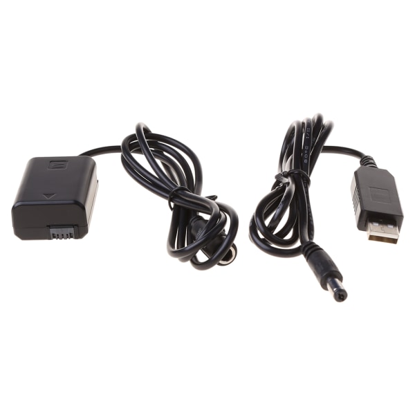 USB-strømforsyningskabel Dummy-batteri for Sony A6000 A6500-tilbehør