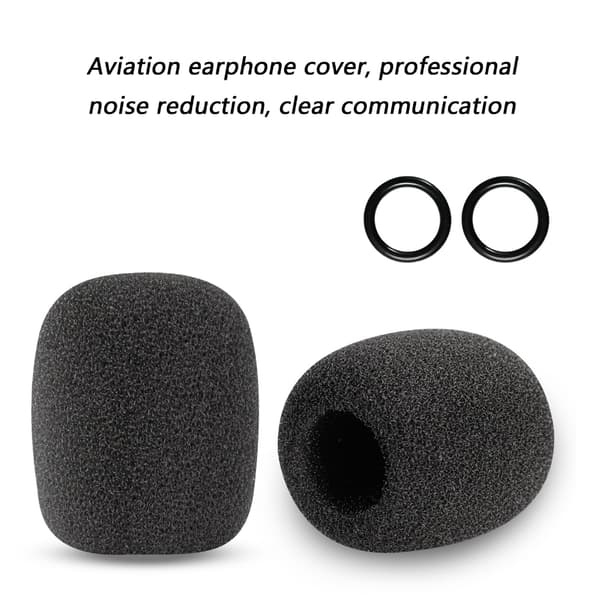 Erstatning av mikrofon svampdeksel for A10 A30 flyheadset