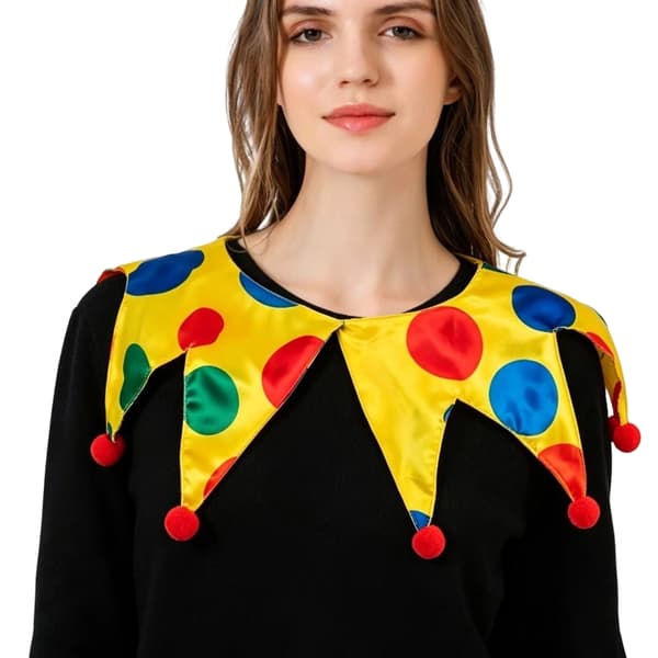 Bred Statement Hals Tilbehør Egnet til Musikfestivaler og Cosplay
