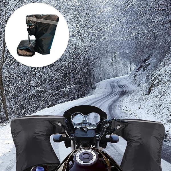 Vindtäta motorcykelhandskar Varma skydd för höst och vinter