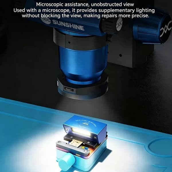 Lyse LED-belysere Mini Chip Jump Fill Light for Mikroskoper 5V USB