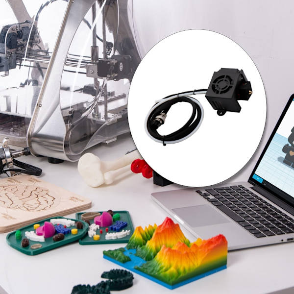 3D-printer Tilbehør Ekstruder Hot End Dyse Kit til CR10 / CR10S Ender3 Ekstruderings Hotend Kit