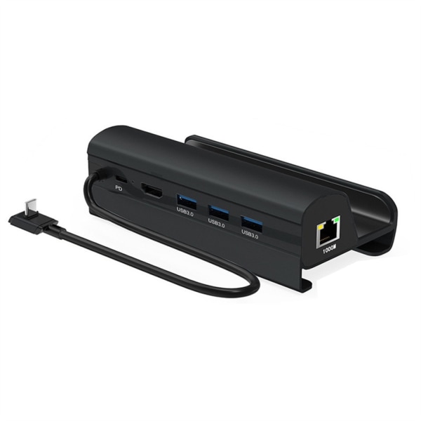 USB C -telakointiasema Steam Deckille 6 in 1 Steam Deck Dockille 4K60Hz LAN