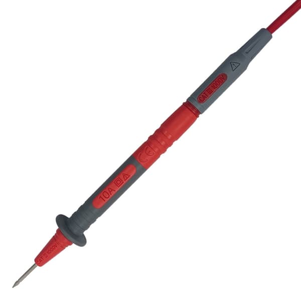 Elektriske testprober Silikonehåndtag Sikkert greb Multimeterprobe Nål