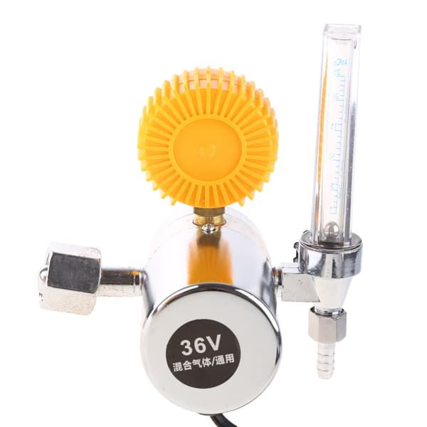 CO2-flödesmätarregulator Mig- Tig flödesmätare tryckmätare intervall 0-25MPa 5/8