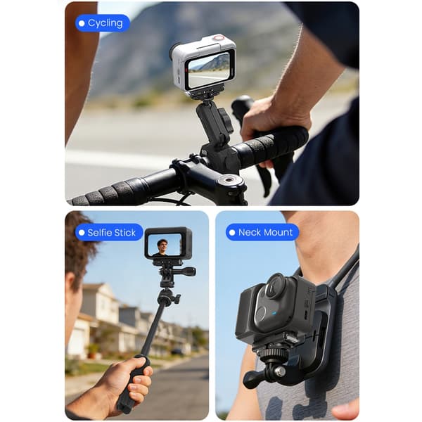 Holdbarhed Magnetisk Quick Release Adapter Til GO Ultra Kamera Sikker Montering