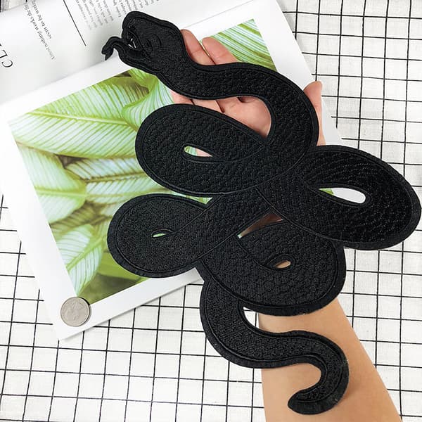 Mode Orm Logo Märken för Kläder Ryggsäck DIY Sy Strykning