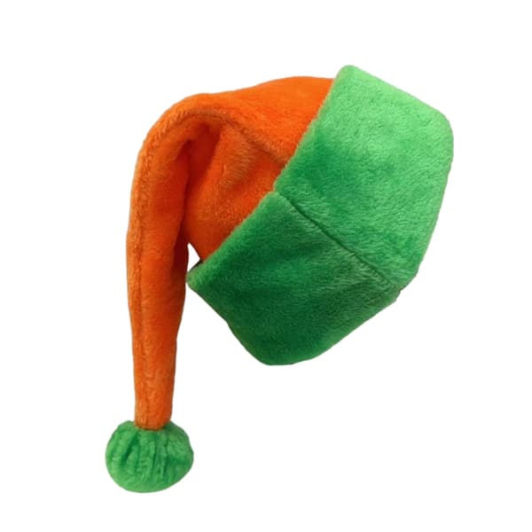 Vänlig morotsformad julhatt julklapp för barnfiranden