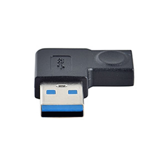 USB 3.0 till USB Typ C-adapter för anslutning av kringutrustning och tillbehör null - Left bend