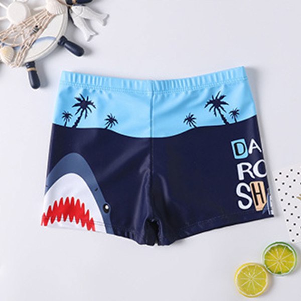 3-14 år Strandshorts Drenge Børns Badebukser Trunks Style Badetøj Trykt Little Tiger M