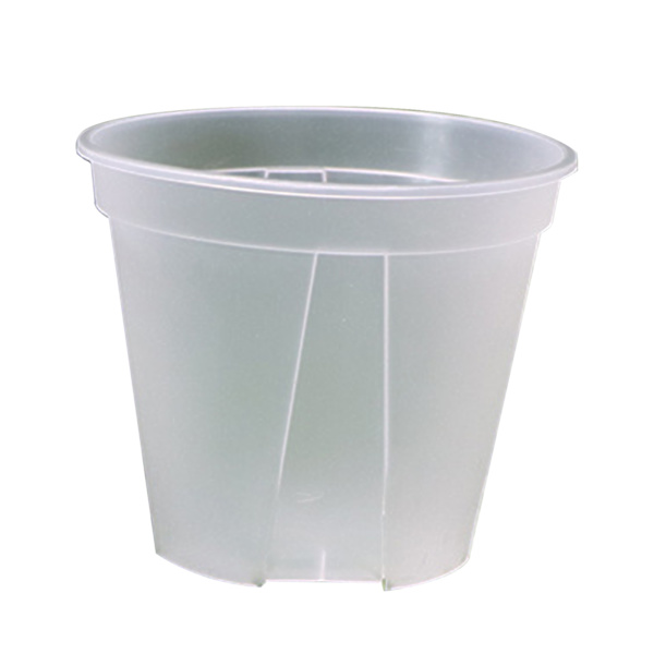 Trädgård självvattnande plastkruka Transparent Rotstyrd planteringskruka Ganska transparent utseende växtkrukor