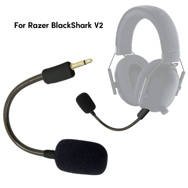 Kvalitetsspelmikrofon för BlackShark V2-headset 3,5 mm spelmikrofonersättningar