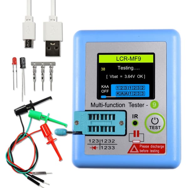 Høy Nøyaktighet Transistor Tester Transistor Testing for Elektronisk Utvikling