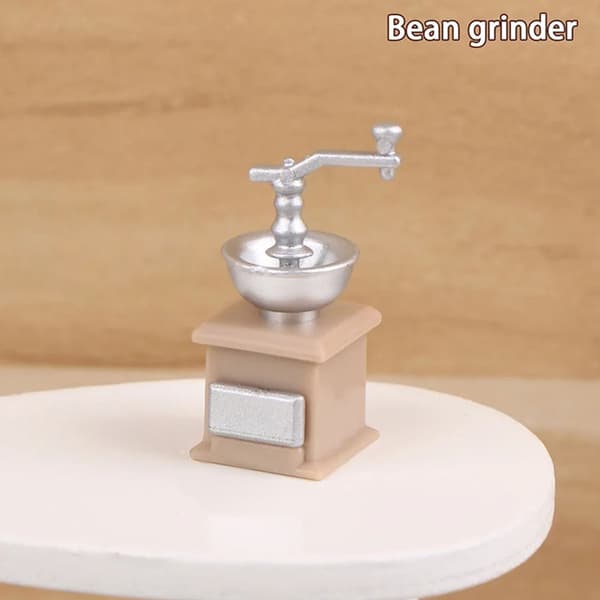 Realistisk Miniature Café Scene Modelsæt til Dukkehusentusiaster Samling