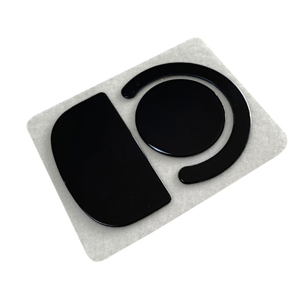 Musefødder af glas buet afrundet kant museskøjter Museglider Musemåtter til Logitech G Pro X Superlight Mouse 1 sæt
