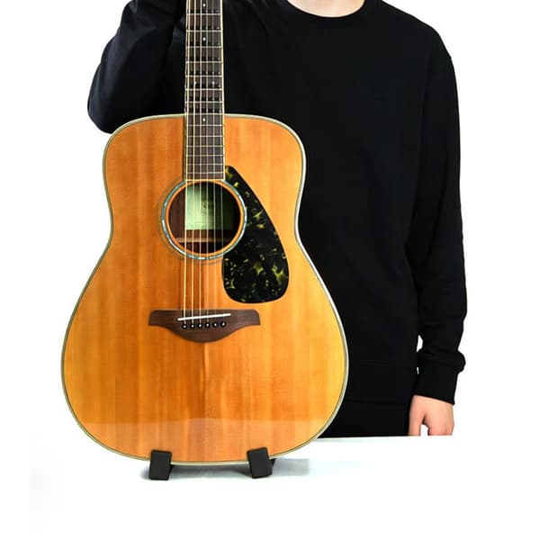 Akustisk Gitarrställ Bärbart Gitarr Stabilt Ställ Med Silikonfoder