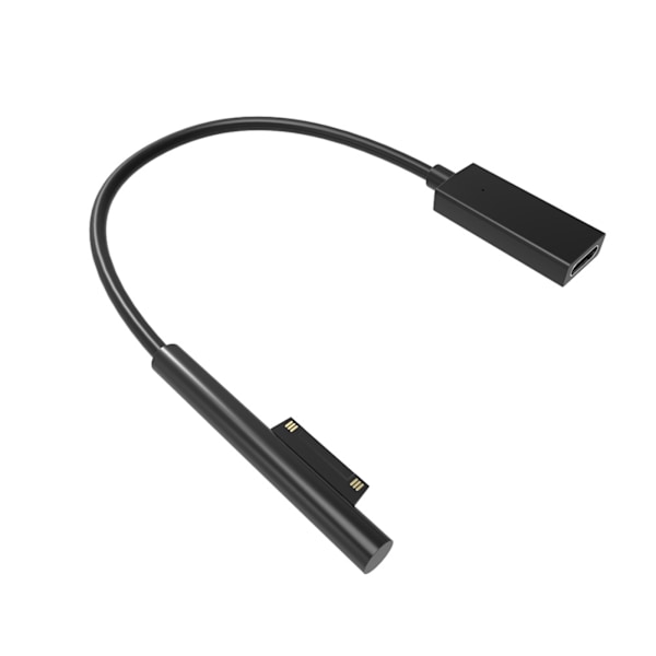 PD 15V till typ C laddningskabel för Surface Pro 7/6/54/3 Surface Book 2 Series